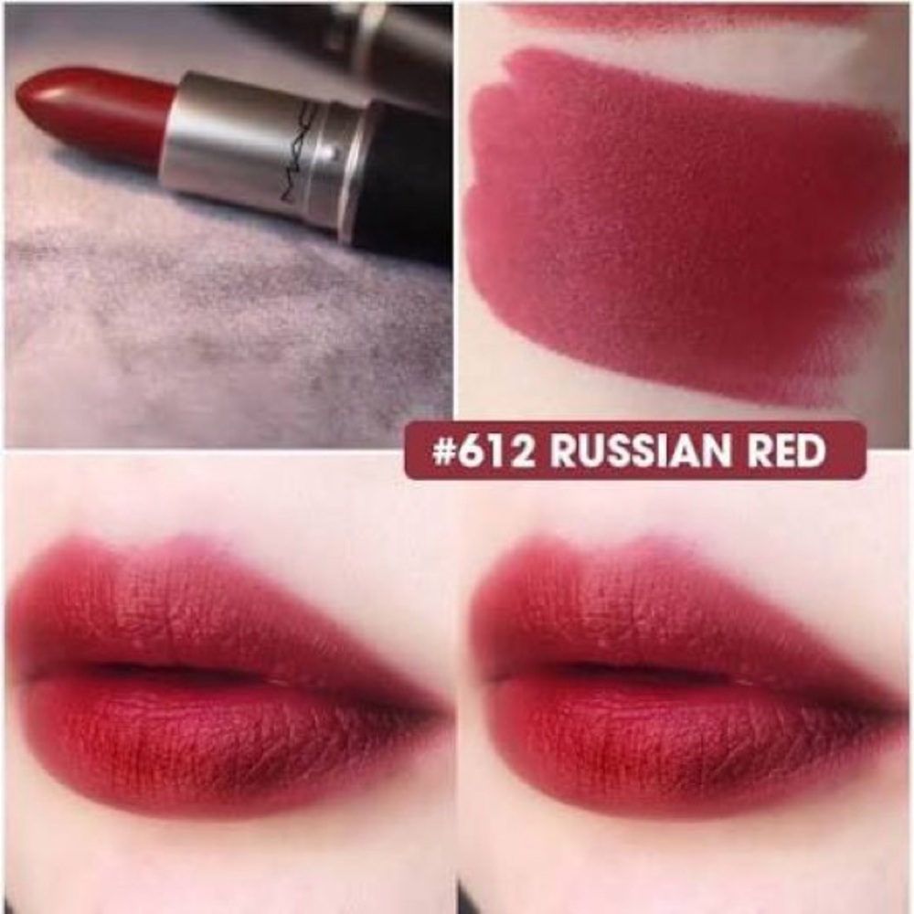MAC Cosmetics #612 Russian Red Lipstick